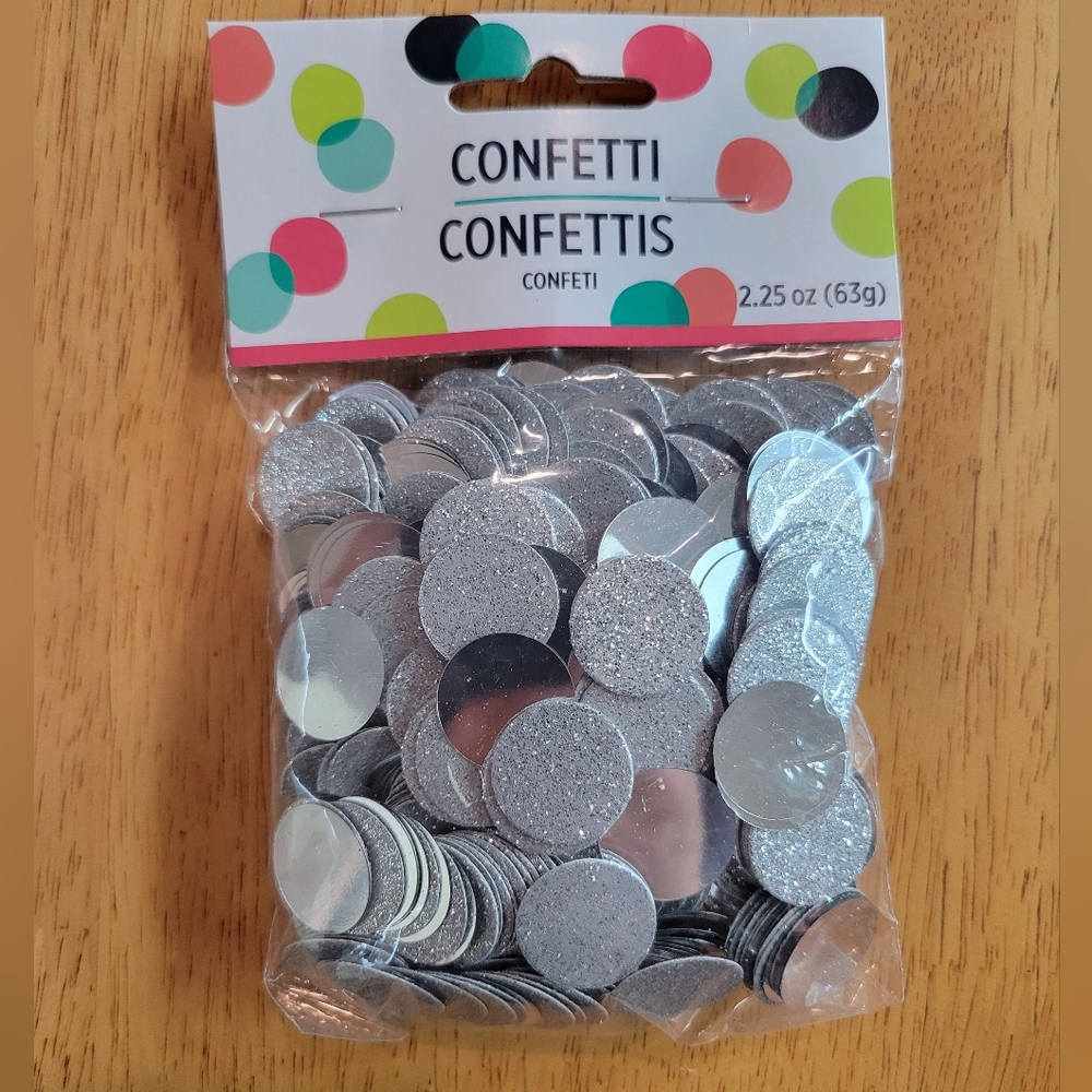 🔥 NWT Confetti glitter decorations